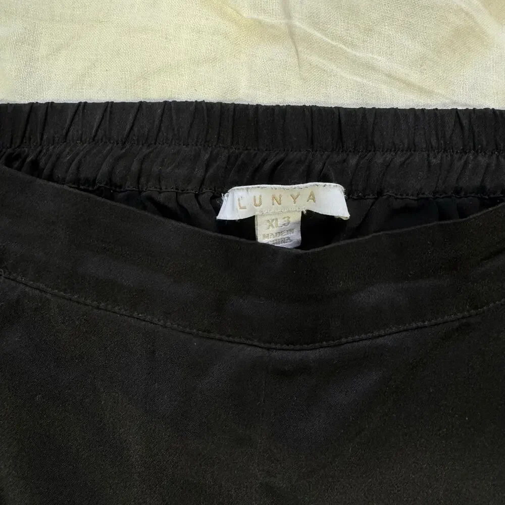 Lunya Washable Silk High Rise Pajama Pant Set — Size 3X - Picture 10 of 10